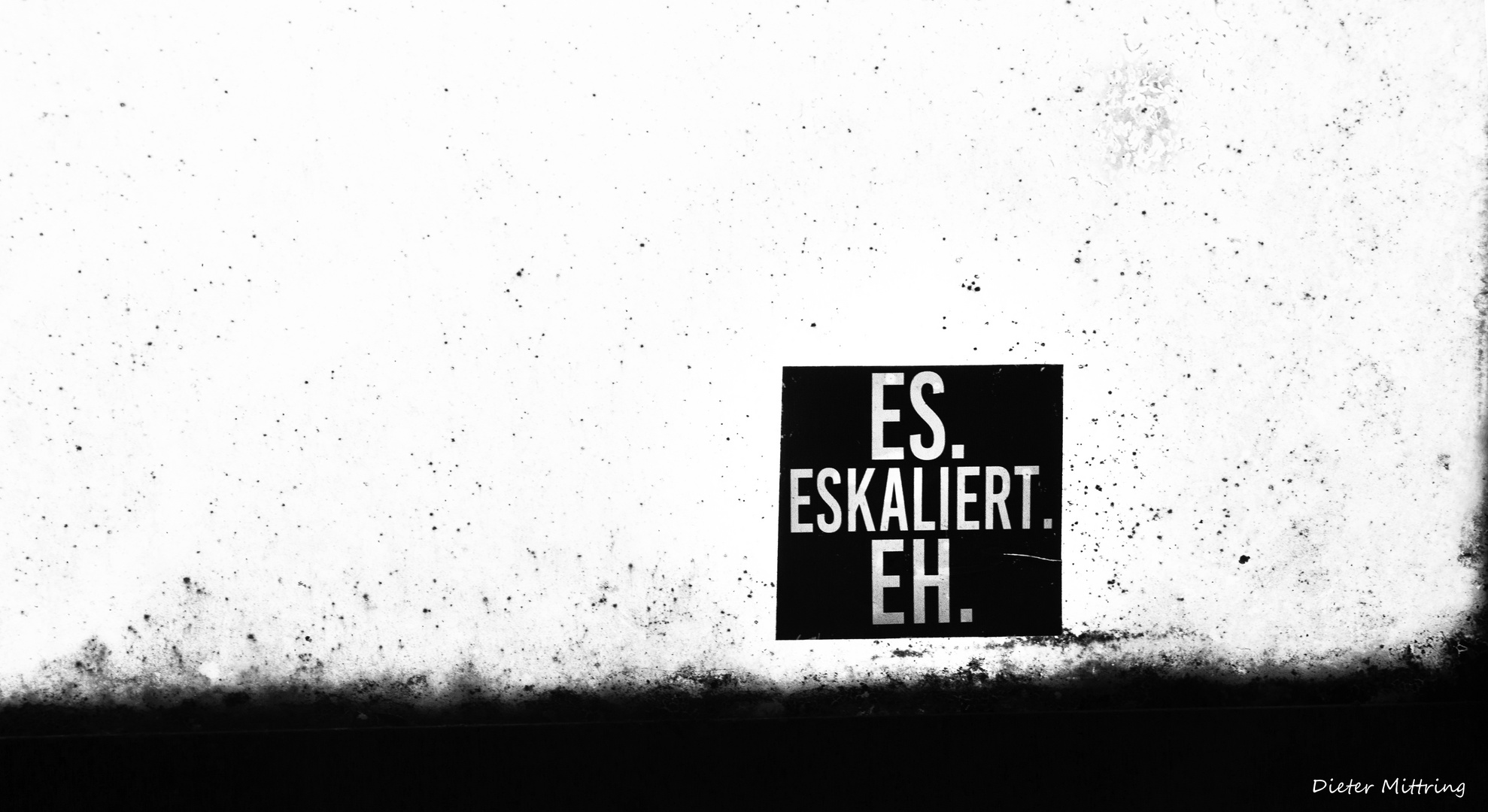 "Egal, was passiert..."