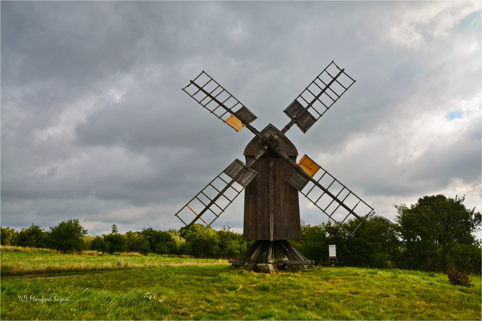 Egeby Stubmöllen/Ostseeinsel Bornholm/Dänemark