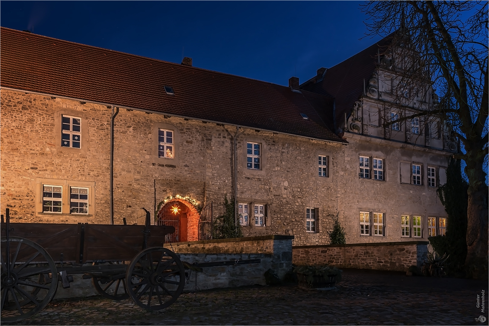 Egeln, Eingang zur Wasserburg