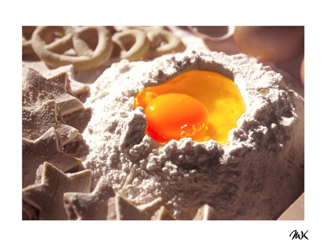 egg subsides in flour