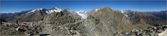 Eggishorn, mit Aletsch- und Fieschergletscher