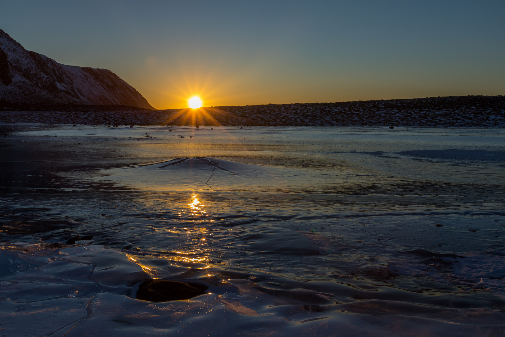 Eggum sunset