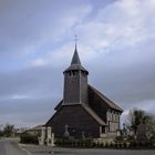 église a pans de bois dans la région du lac du Der