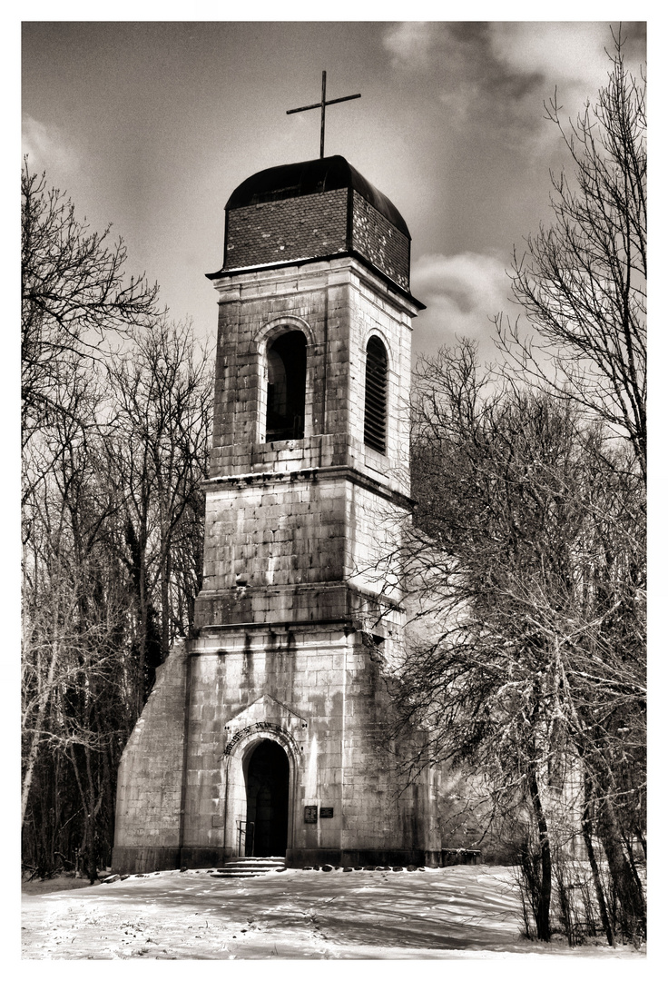 eglise au camp militaire de valdahon