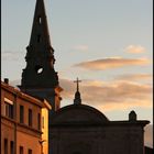 Eglise au coucher de Soleil