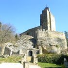 église dans la roche