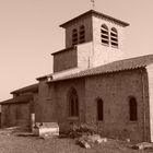 Eglise de saint haon le chatel (10eme siecle), village mediéval