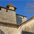 Eglise fortifiée de Villeneuve de Mézin  (Lot-et-Garonne)