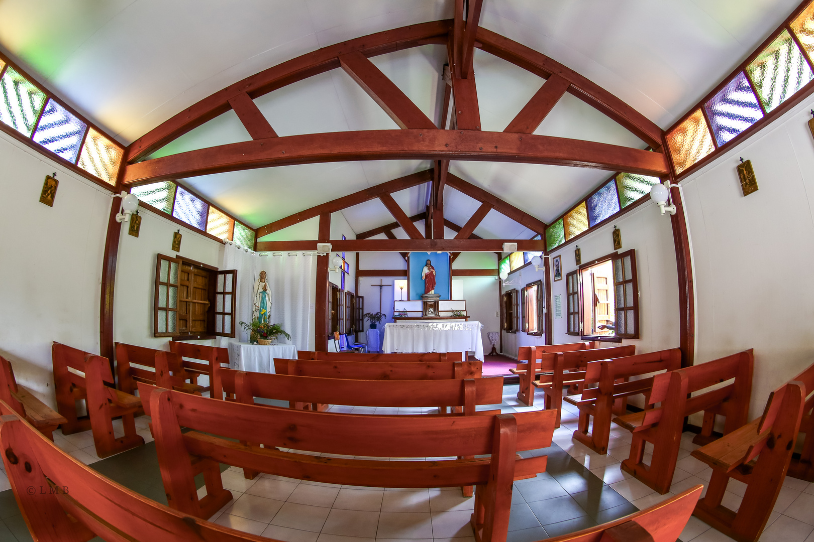 Eglise Ilet à cordes à Cilaos