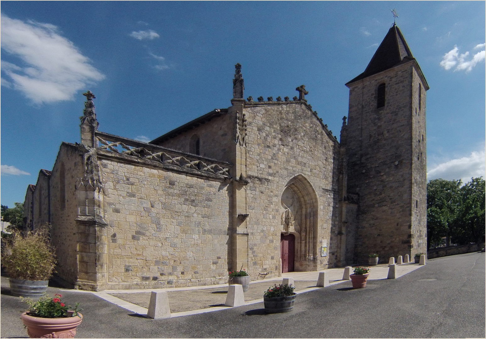 Eglise Notre-Dame de Francescas  --  Lot-et-Garonne