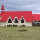 Eglise rouge à Cap malheureux (Maurice)