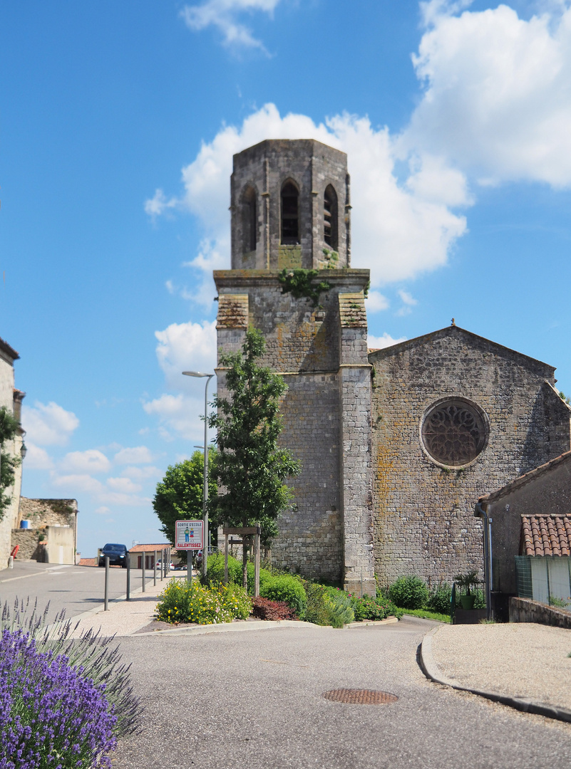 Eglise Saint-Bartlélémy (XVIème)  -  Laplume (Lot-et-Garonne)