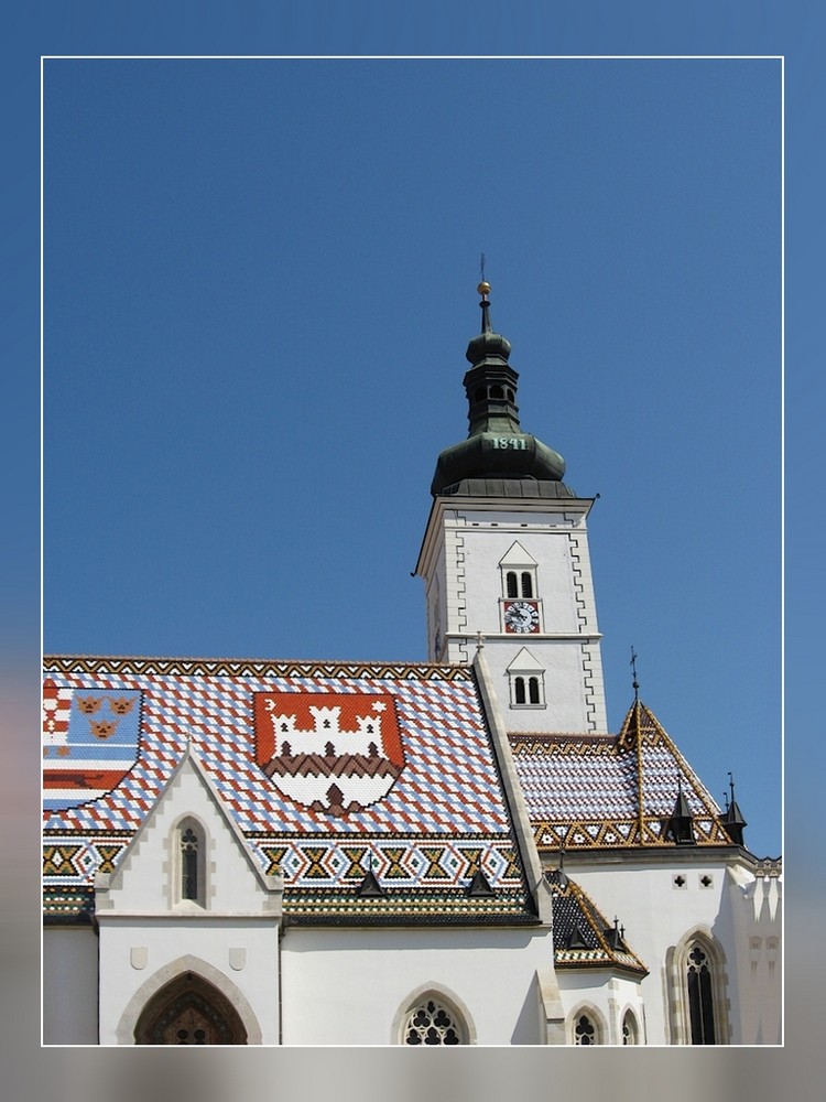 Eglise Saint Marc - Zagreb