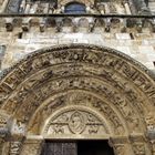 Eglise Saint-Nicolas de Civray (XIIème siècle) - Détail du portail