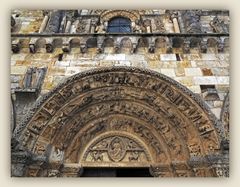 Eglise Saint-Nicolas de Civray (XIIème siècle) - Le portail