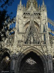 Eglise St Maclou - porche central