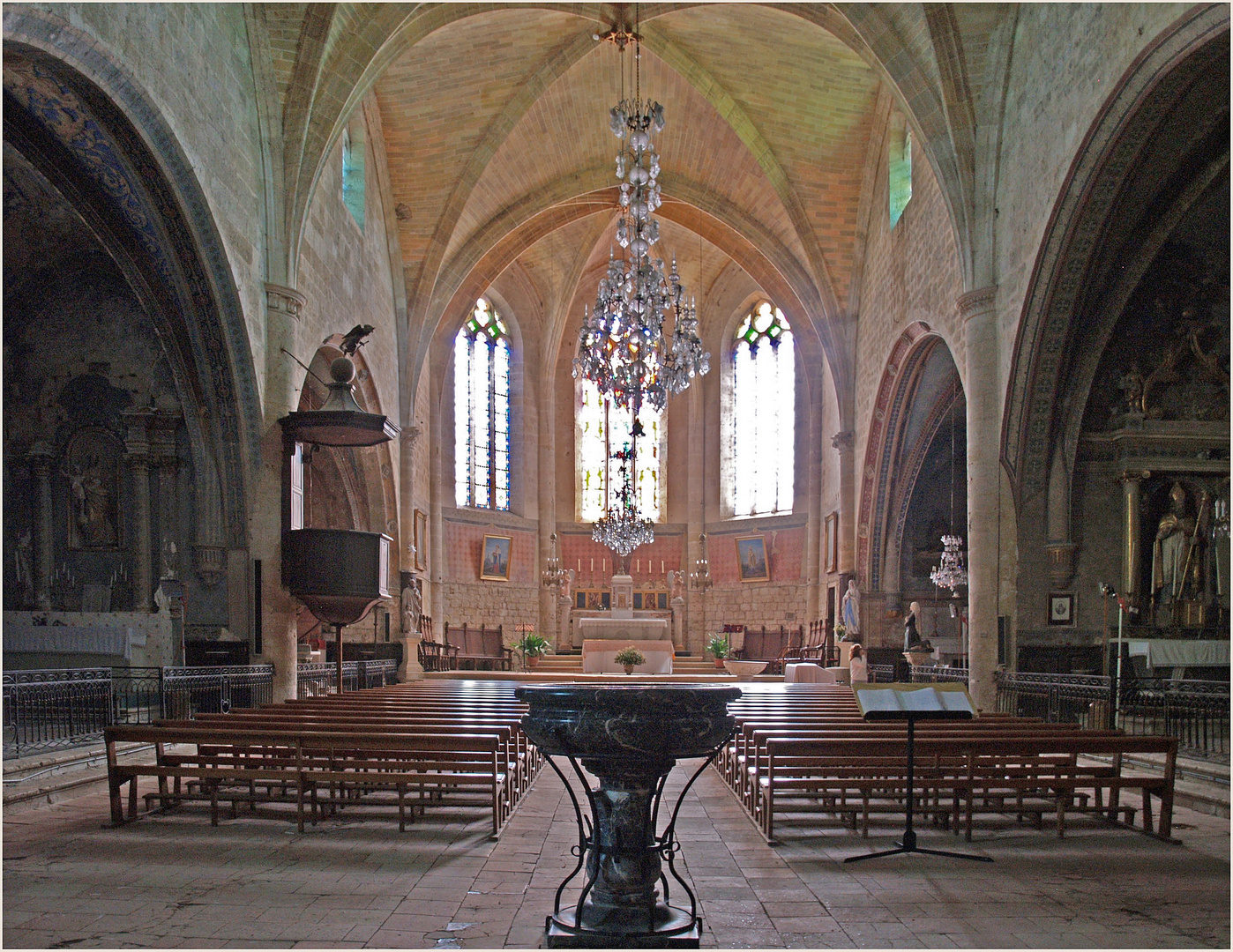 Eglise St- Orens et St Louis de Miradoux