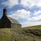 eglise sur la montagne saint michel en bretagne