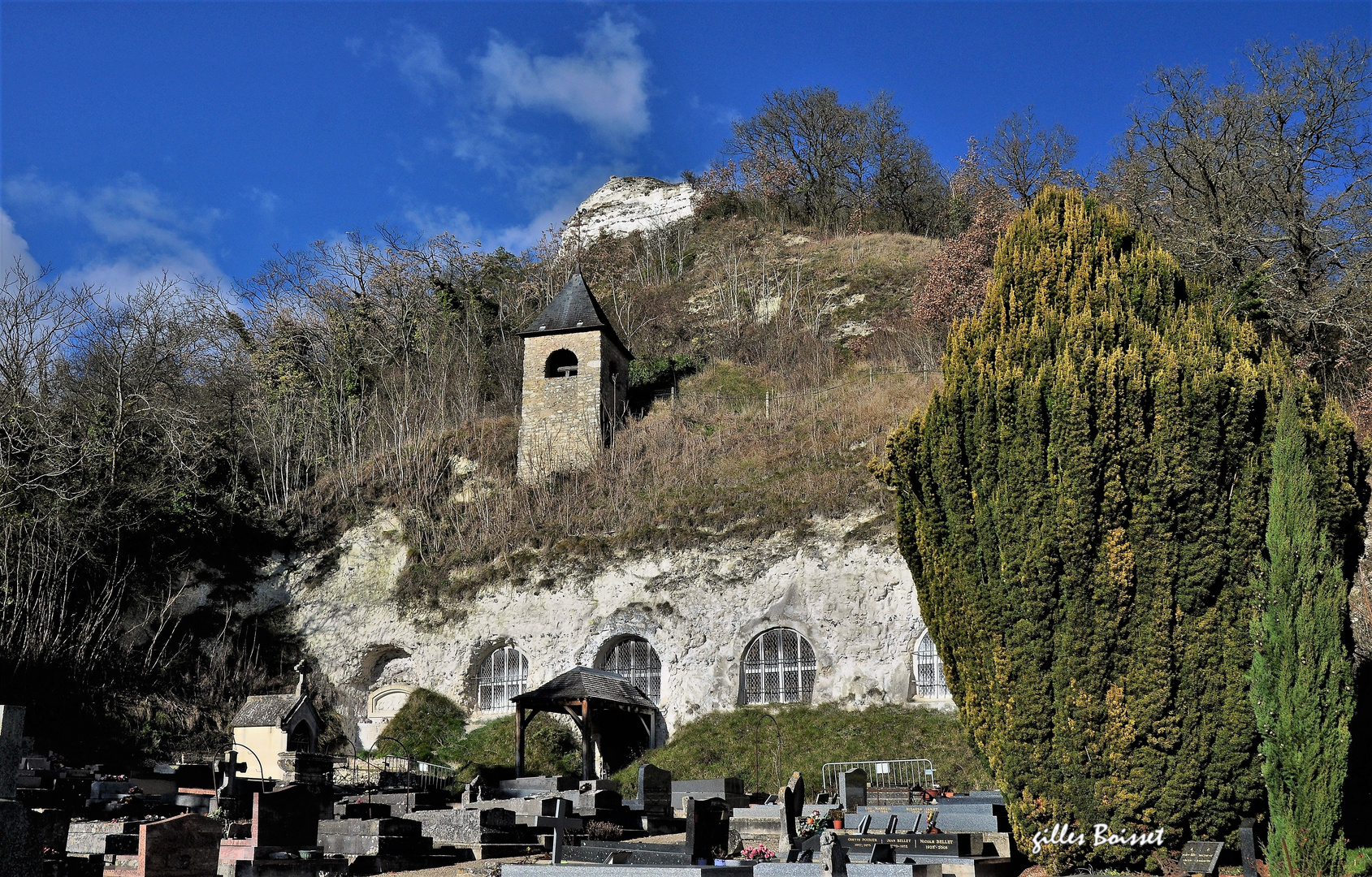 église troglodytique de Haute-Isle 