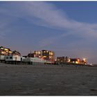 Egmond aan Zee, vom Strand aus gesehen