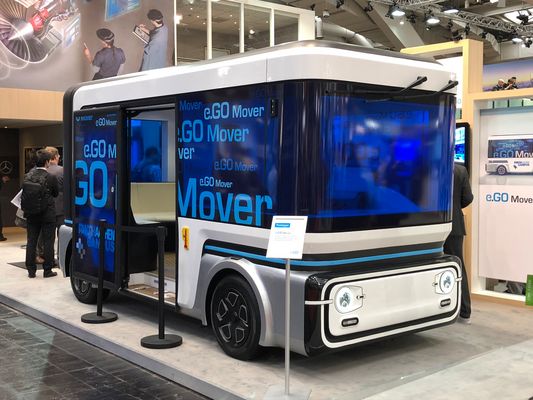 E.GO Mover - autonomes Fahren mit dem Kleinbus