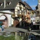 Eguisheim - 2, la piazzetta principale