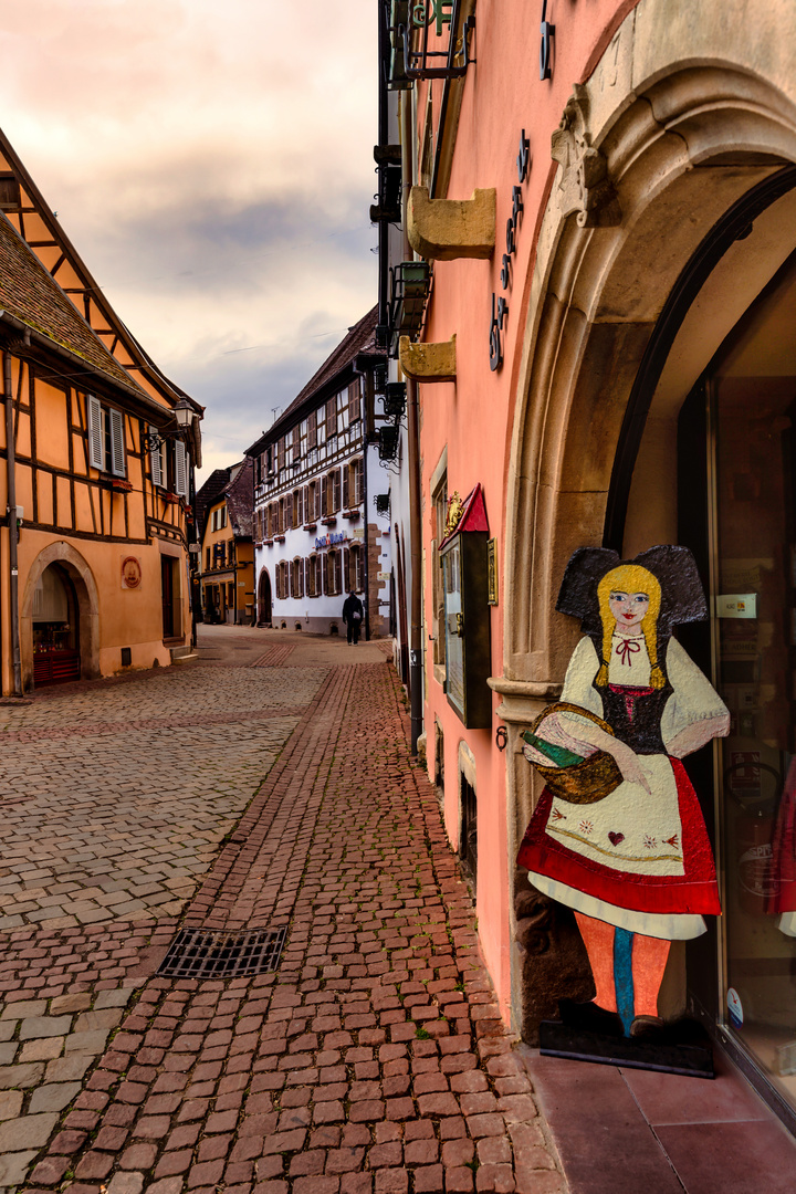 Eguisheim Dorf im Elsass 