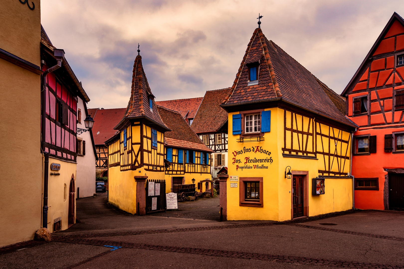 Eguisheim im Elsass FR. 