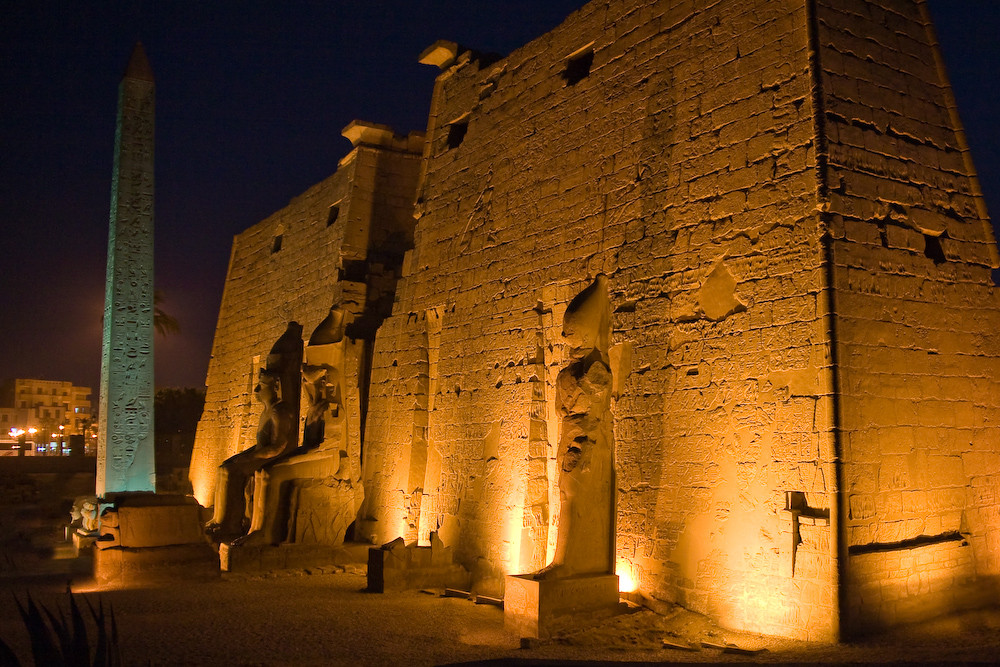 Egypt III: Luxor at night