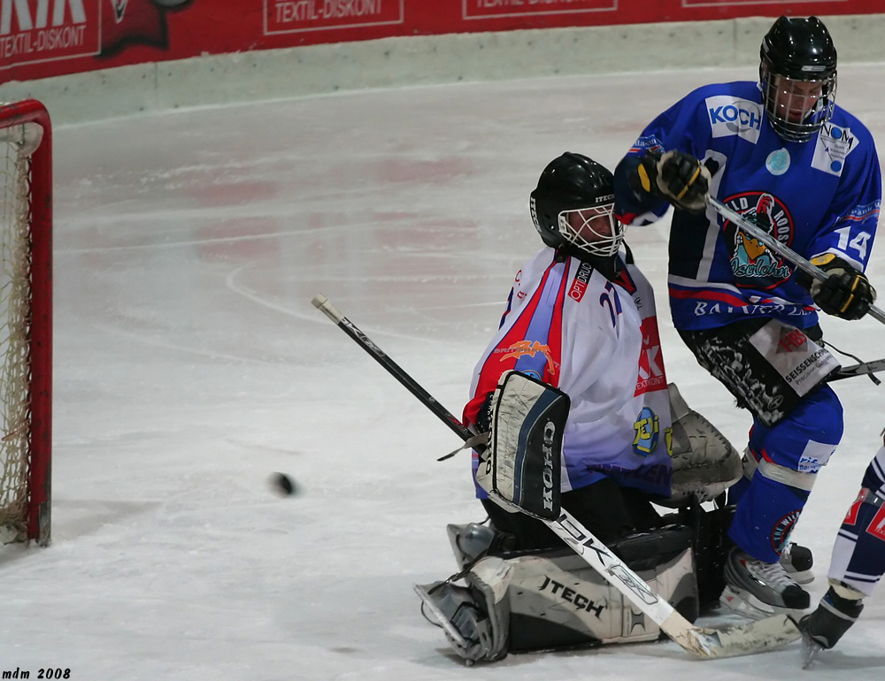 EHC Dortmund vs. Iserlohner EC - getroffen