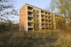 ehem. Fliegerhorst Schönwalde Glien 6, Plattenbau