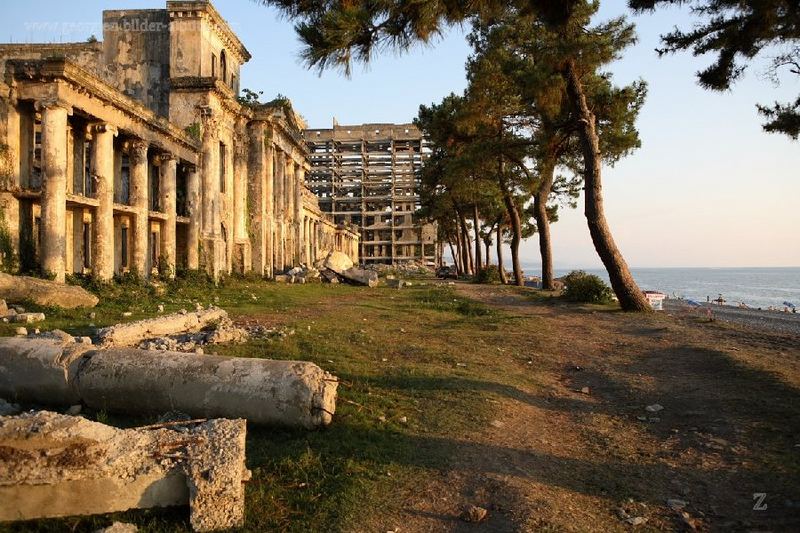 ehem. Herzsanatorium der Sowjets in Kobuleti in Georgien