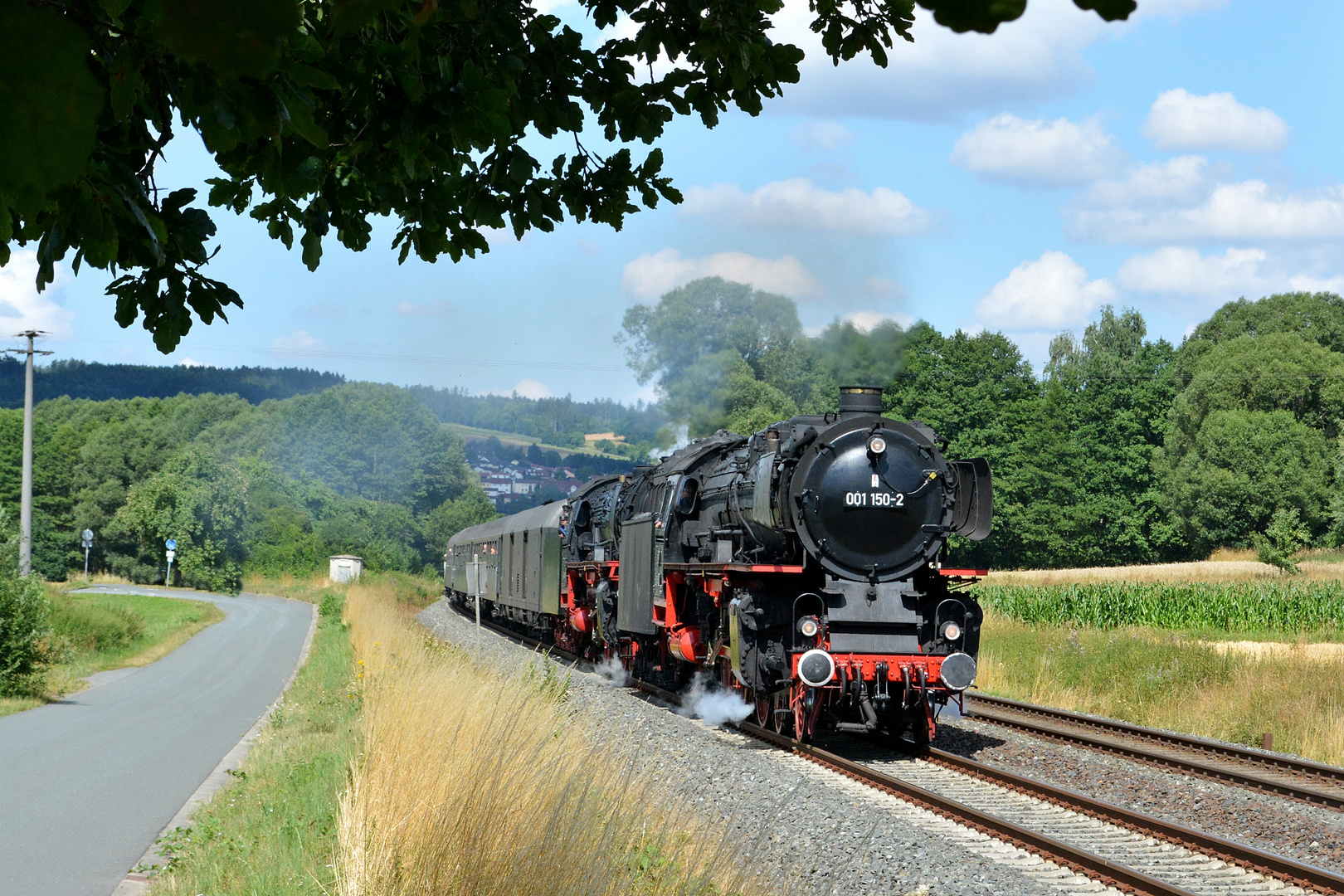 Ehem. Hofer 01 auf der alten Stammstrecke II