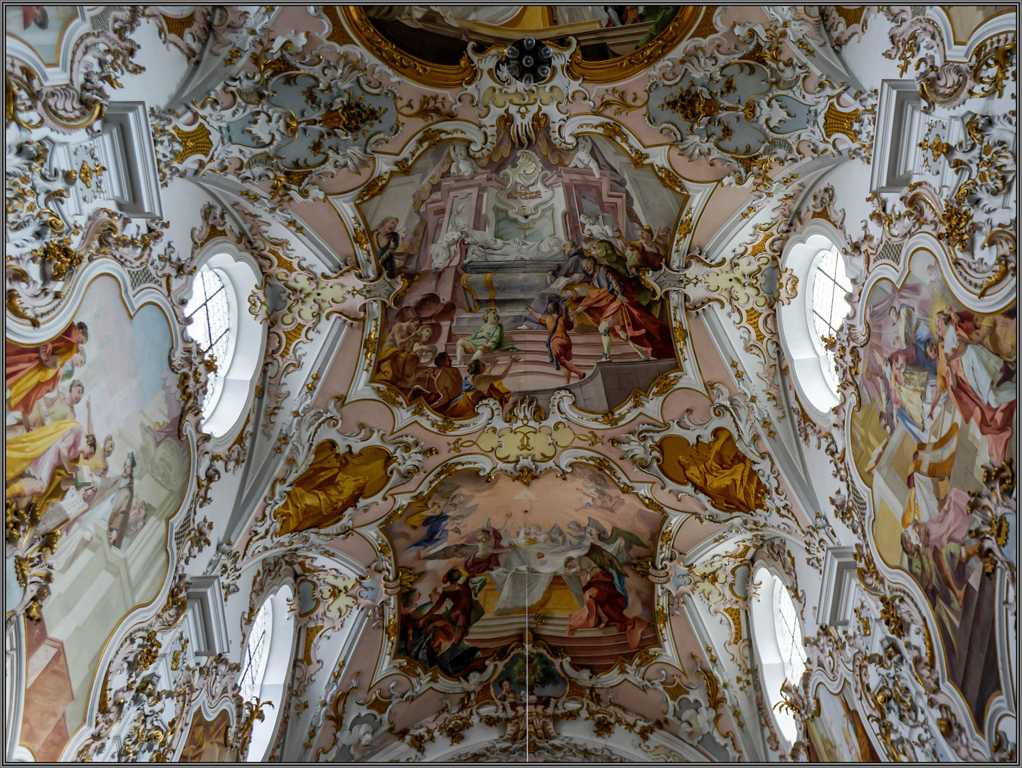 Ehem. Stiftskirche Mariä Geburt Rottenbuch / Oberbayern (3)