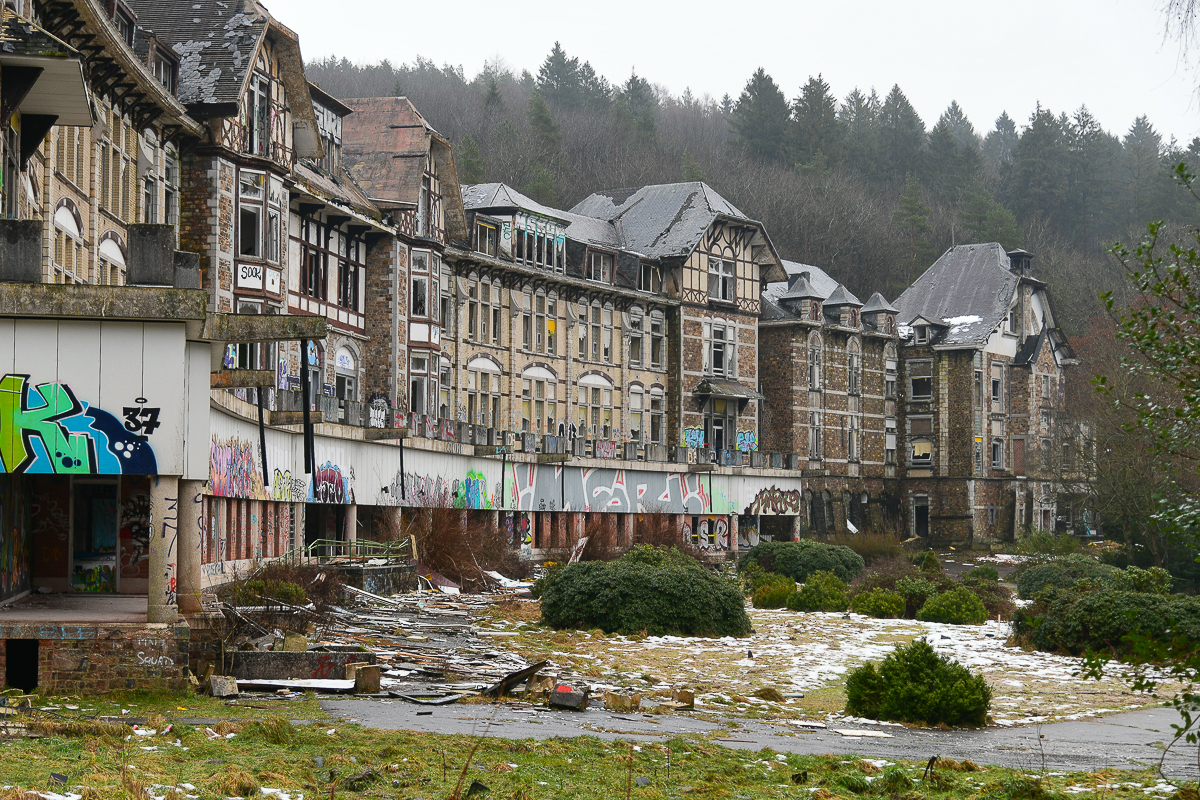 Ehemahliges Sanatorium in Belgien