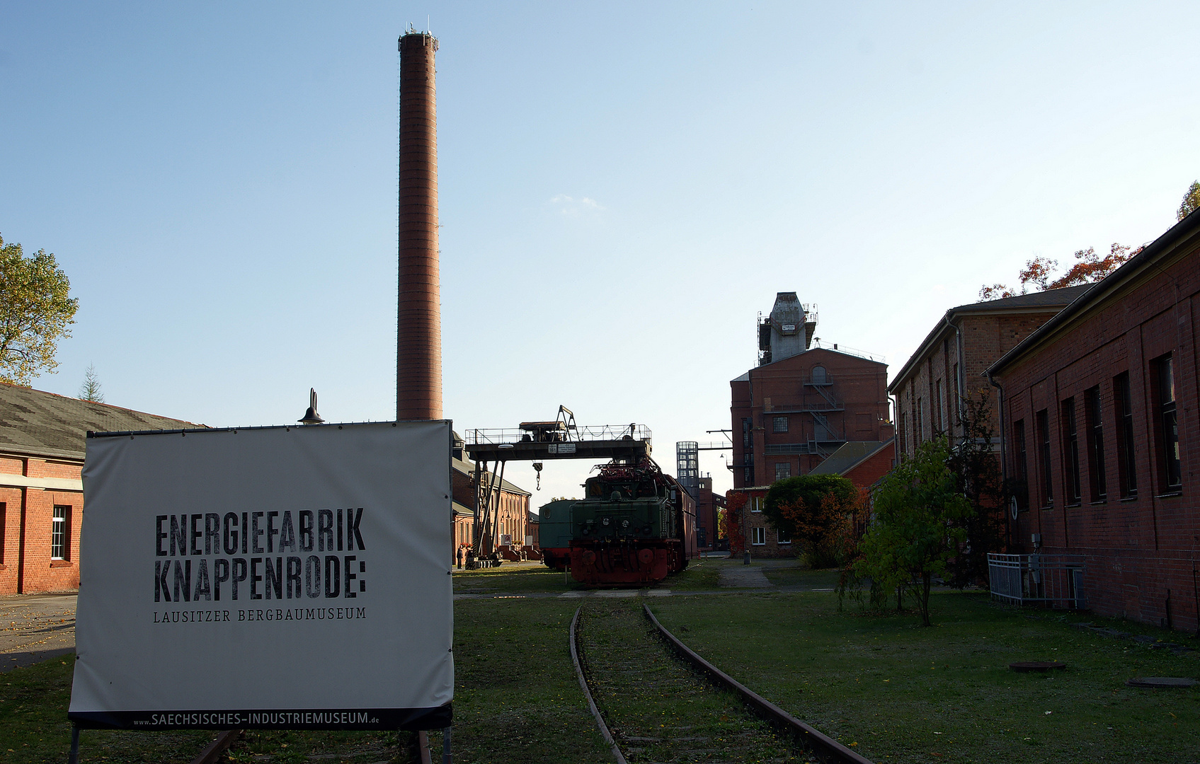 ..... ehemalige Brikettfabrik / Knappenrode