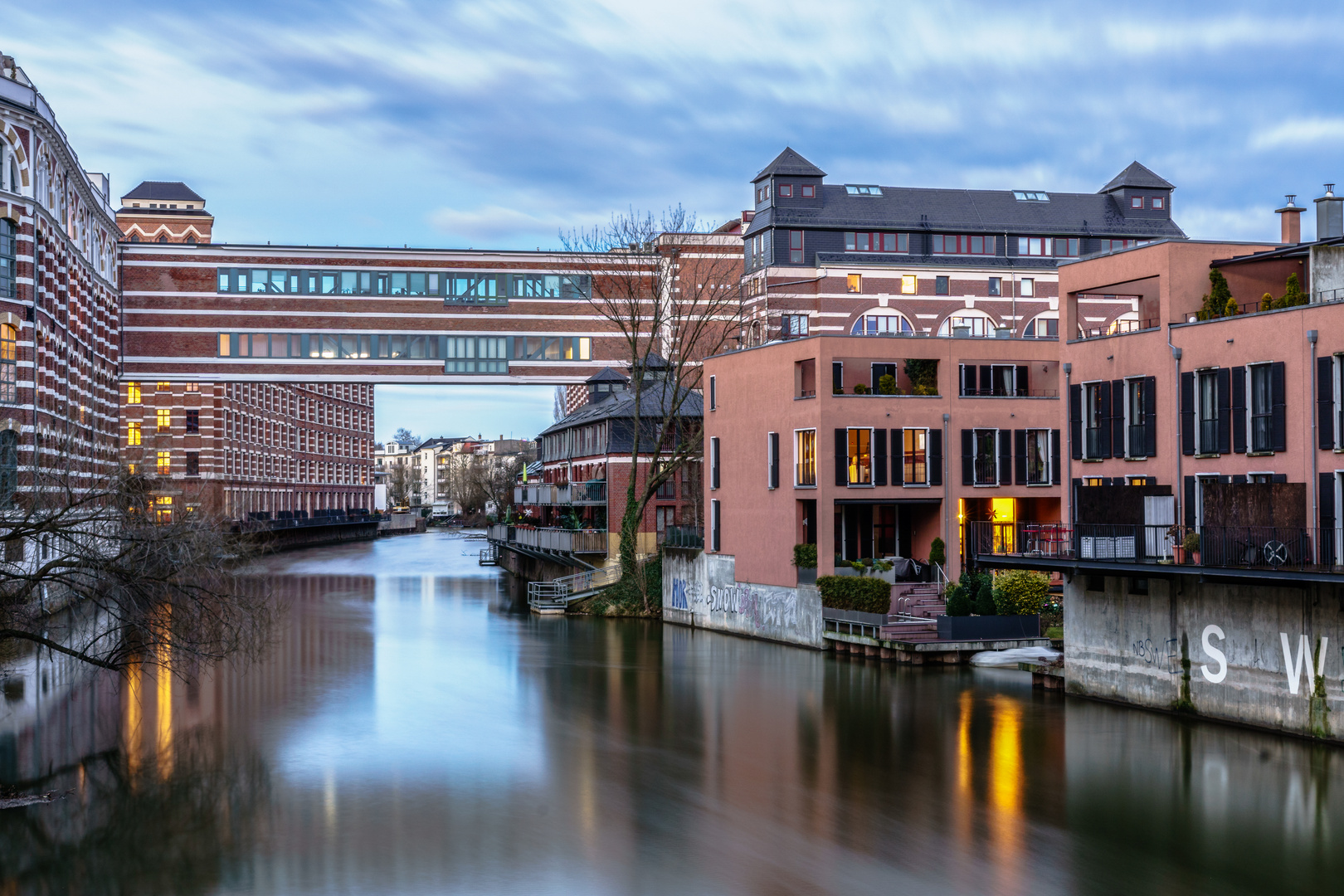 Ehemalige Buntgarnwerke in Leipzig-Plagwitz