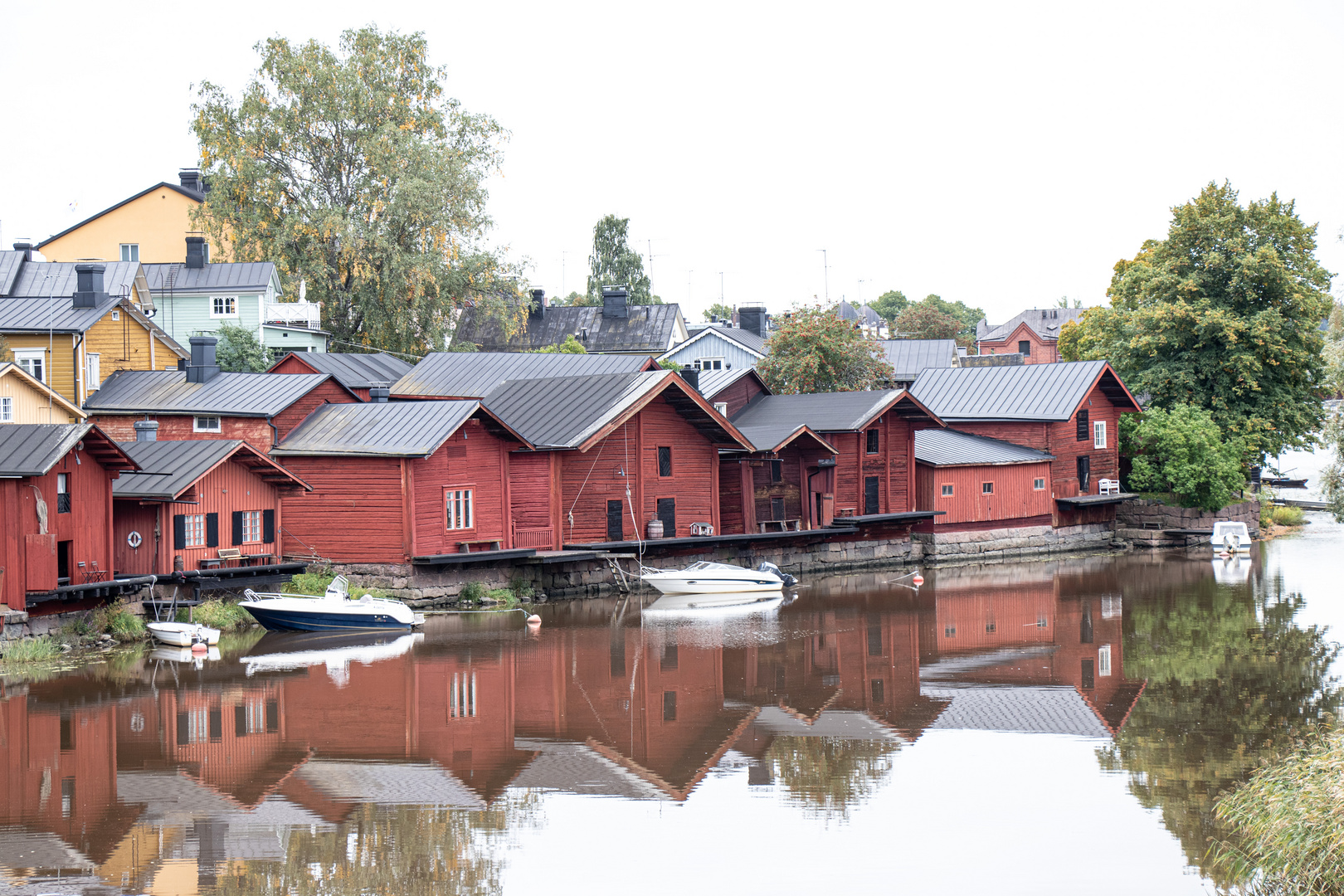 ehemalige Fischerhütten in Porvoo