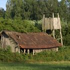 Ehemalige Hütte der Torfstecher im Pfrunger-Burgweiler Ried Wilhelmsdorf