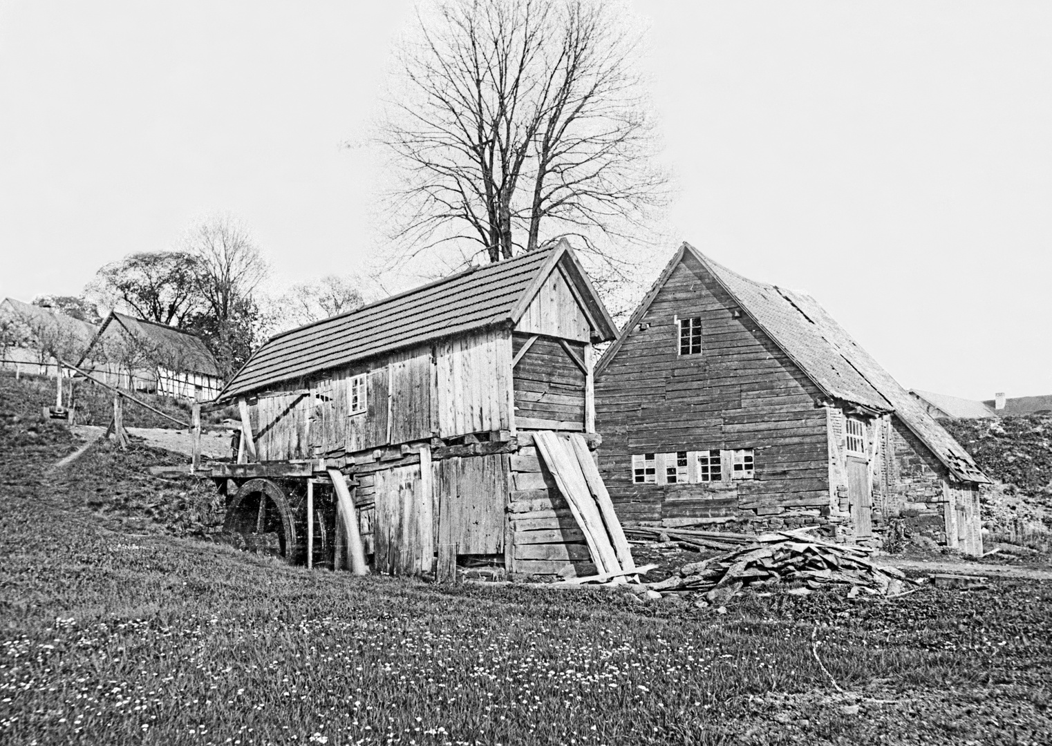 Ehemalige Sägemühle der Grube Stahlberg in Dahlbruch