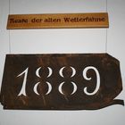 Ehemalige Wetterfahne des Wasserturmes in Drehsa