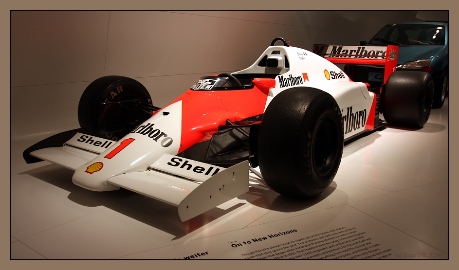 ehemaliger Arbeitsplatz vom Alain Prost