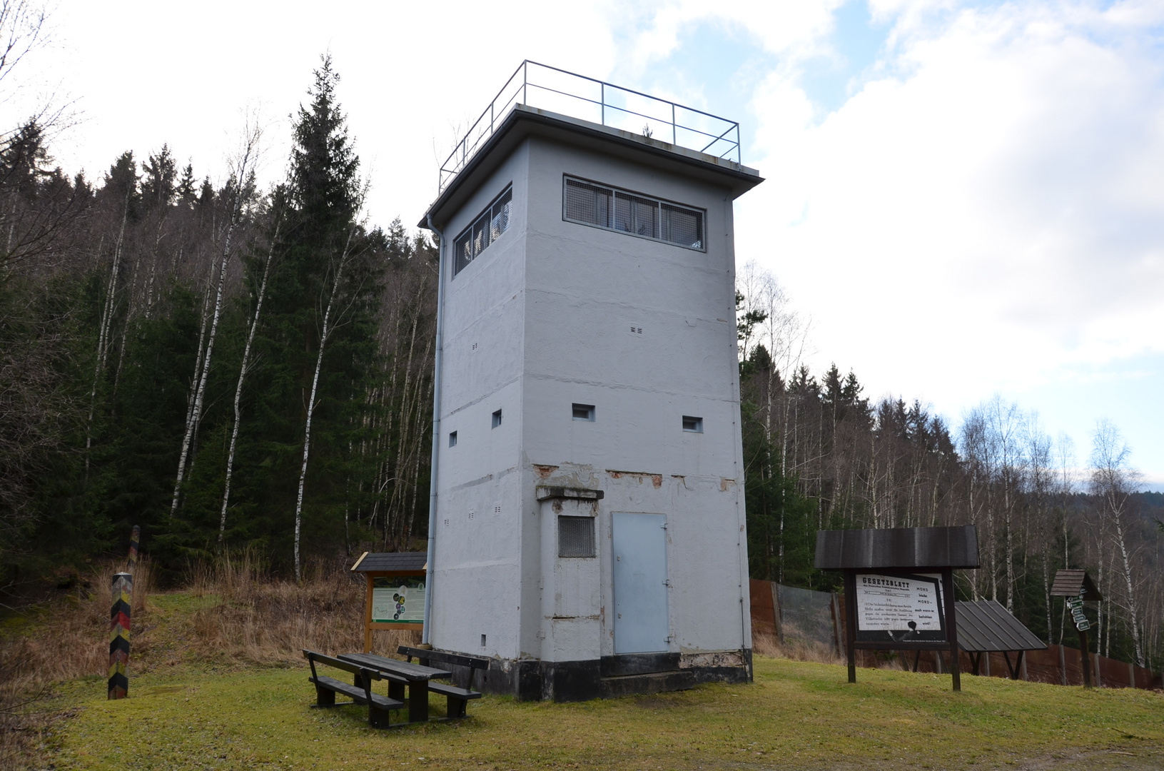 Ehemaliger DDR Grenzturm