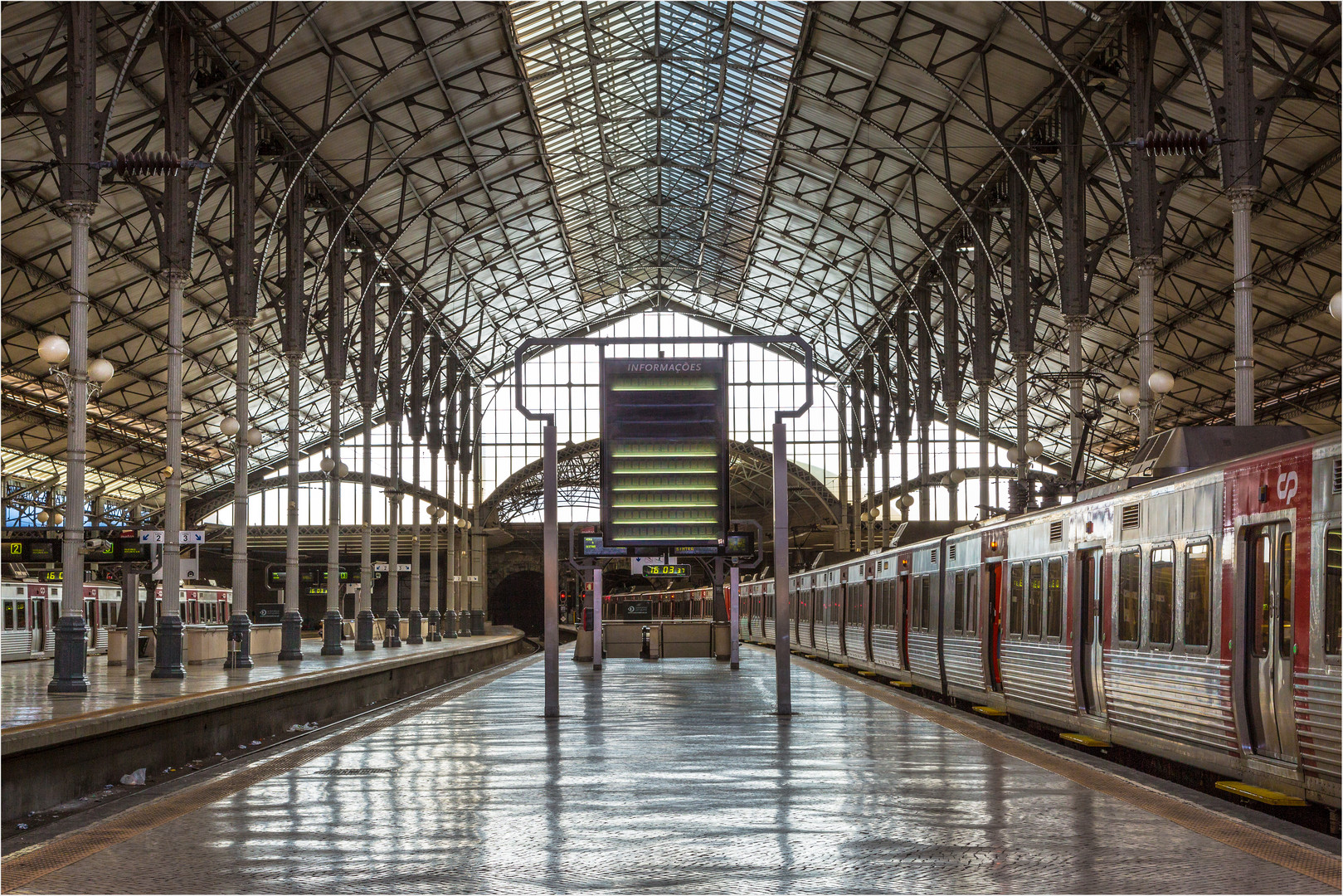 Ehemaliger Hauptbahnhof Rossio - Lissabon