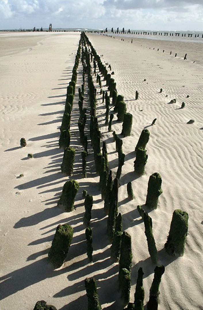 Ehemaliger Ostanleger der Ostfrieseninsel Wangerooge