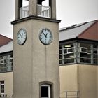 ehemaliger Uhrenturm der Winterbourne Barracks