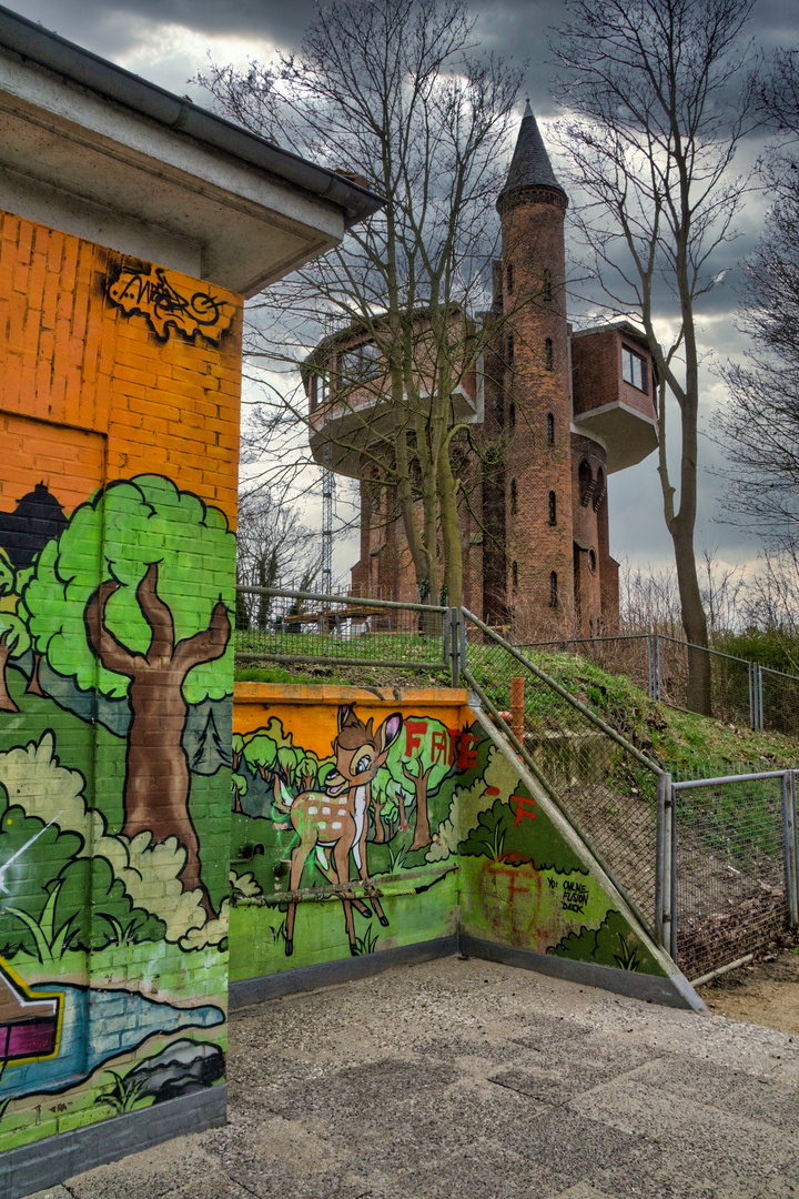 Ehemaliger Wassertum Glückstadt