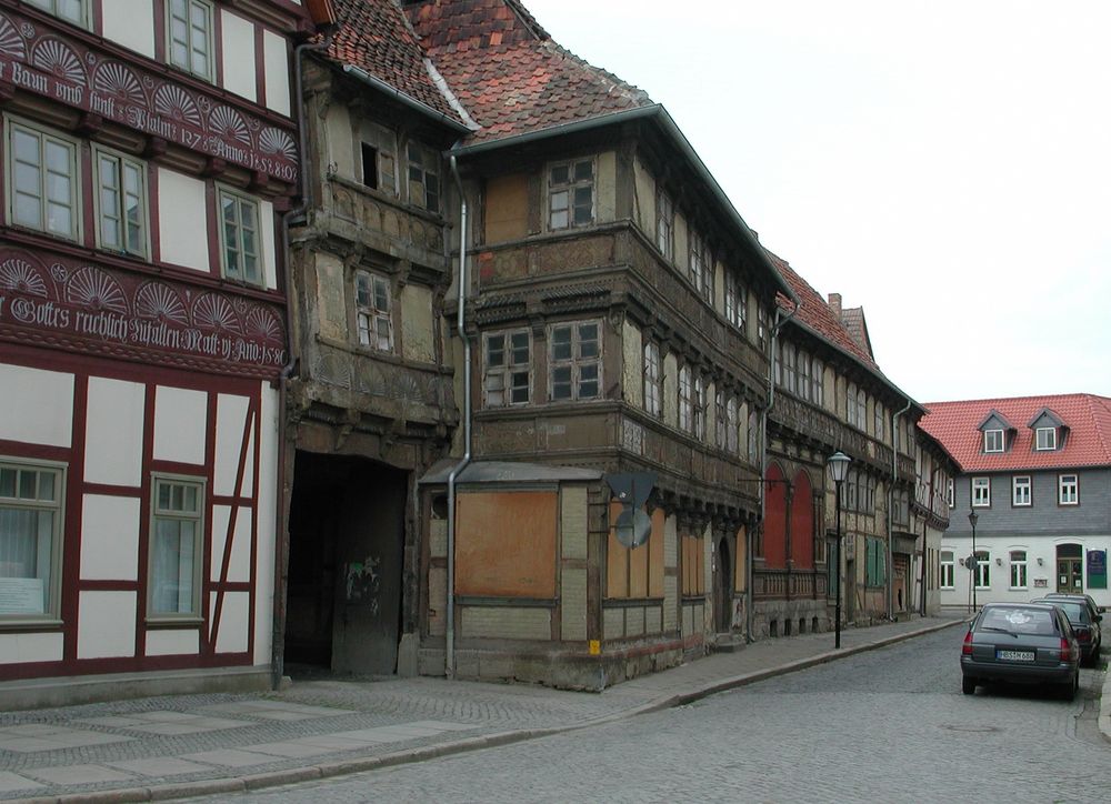 Ehemaliges Gasthaus "Zur Tanne" (1596-1614) Osterwieck.