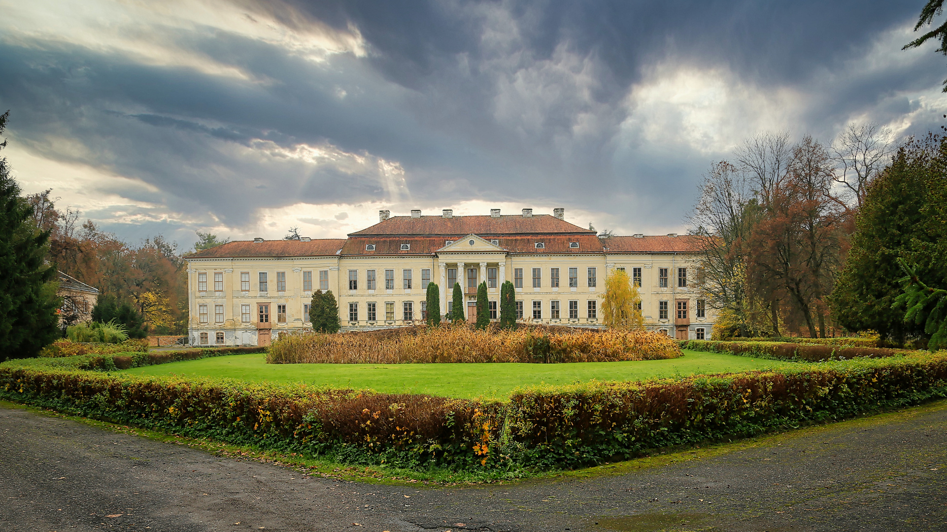 Ehemaliges Herrenhaus in Ostpreußen...