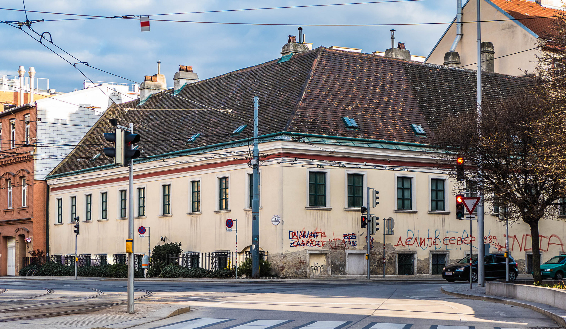 Ehemaliges Mauthaus, Wien, 2. Bezirk, Am Tabor/Taborstraße (beim Augarten)